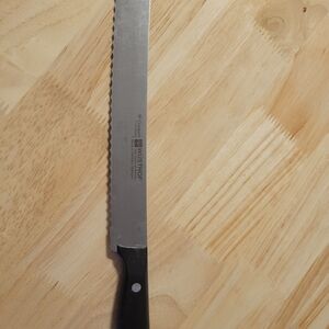 Wusthof Black and Silver Bread Knife